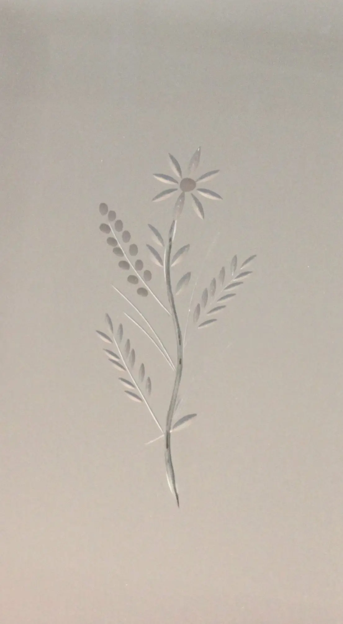 Foto 1 VÃ­drio de talla artesanal TALLA 109