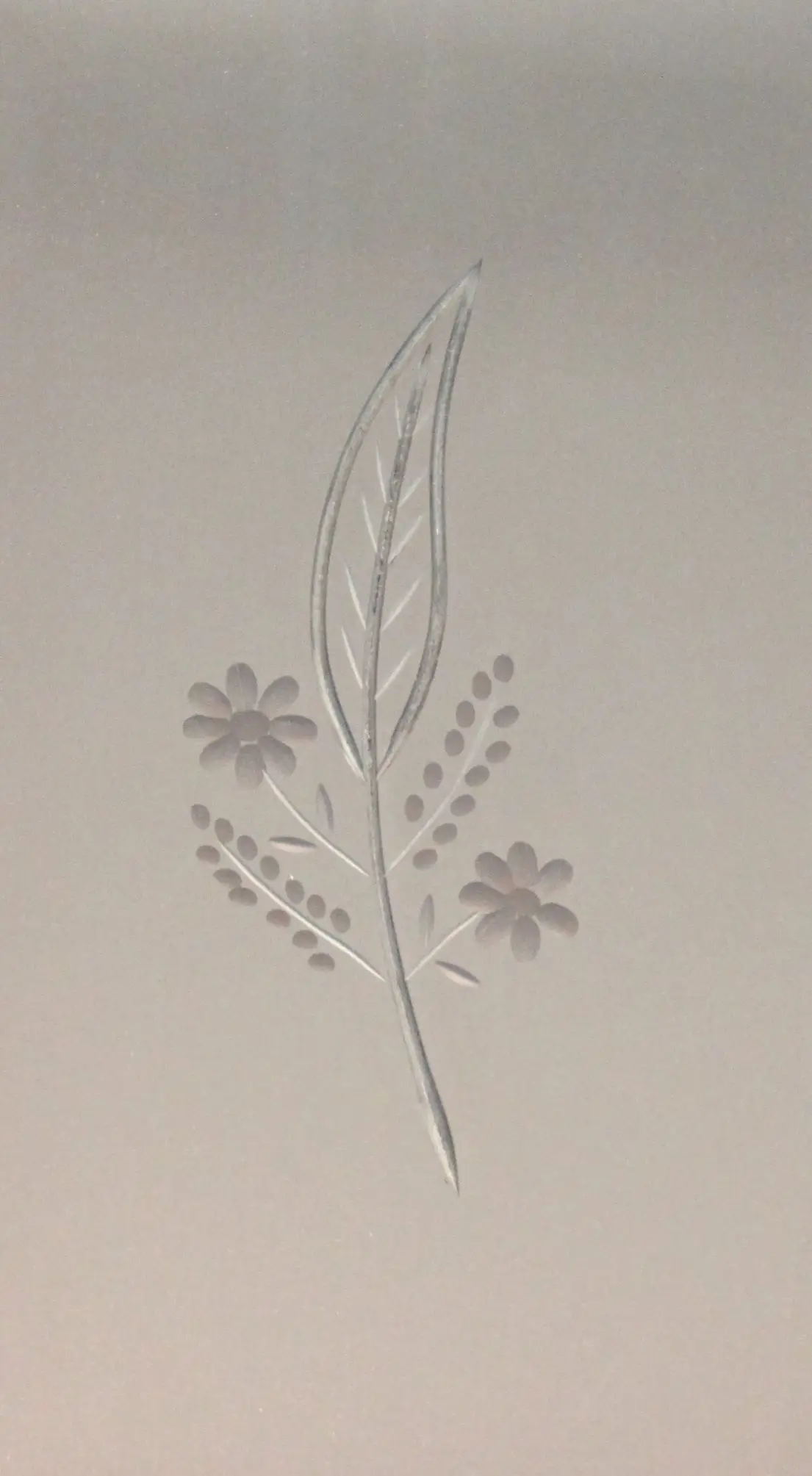 Foto 1 VÃ­drio de talla artesanal TALLA 112