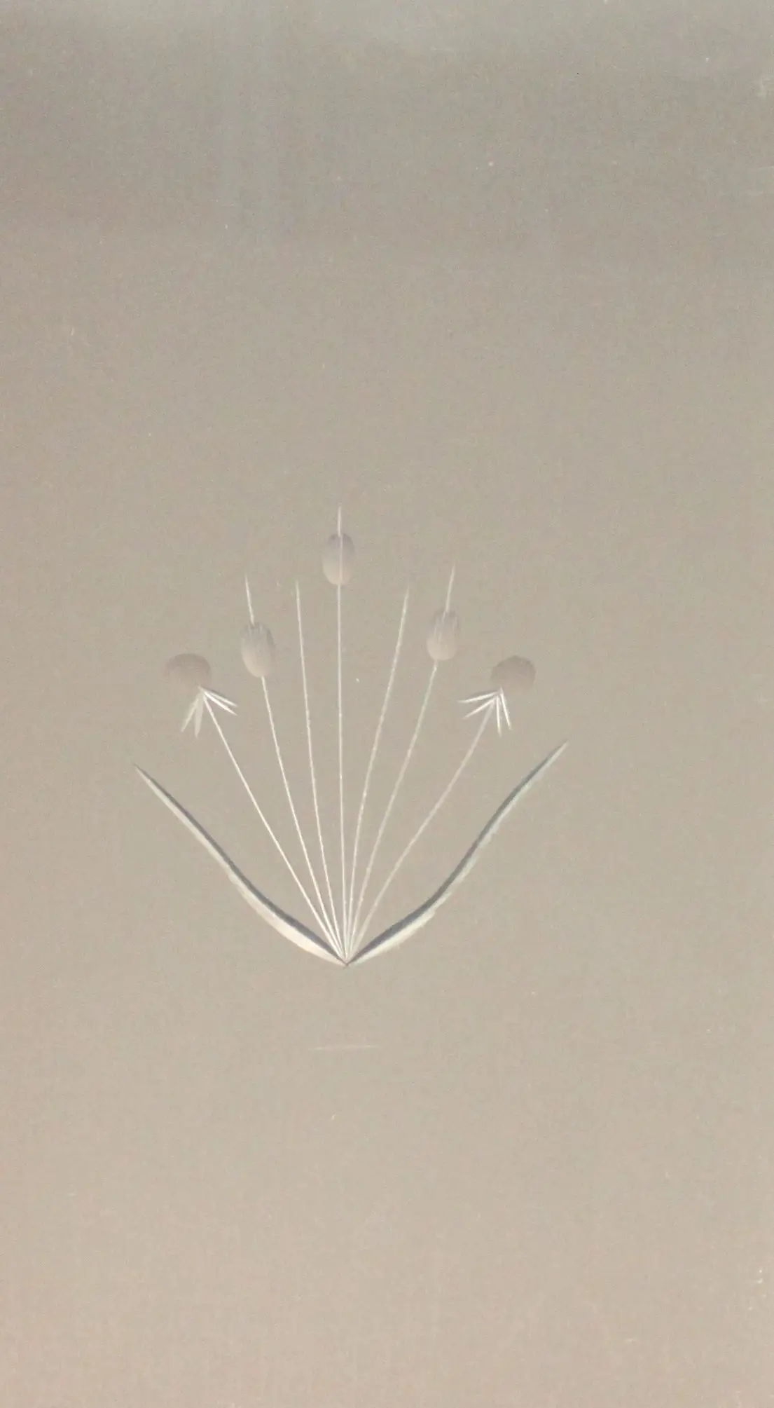 Foto 1 VÃ­drio de talla artesanal TALLA 122