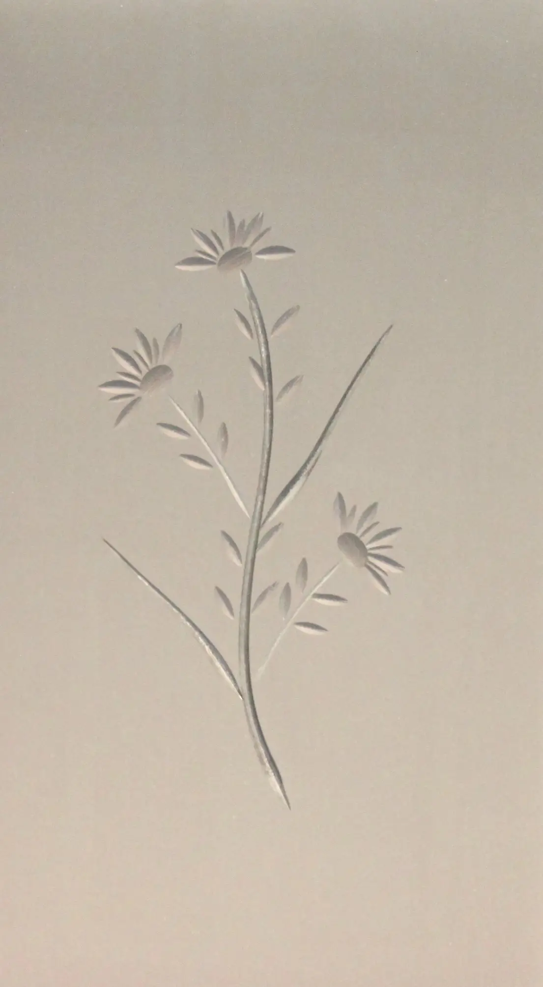 Foto 1 VÃ­drio de talla artesanal TALLA 124