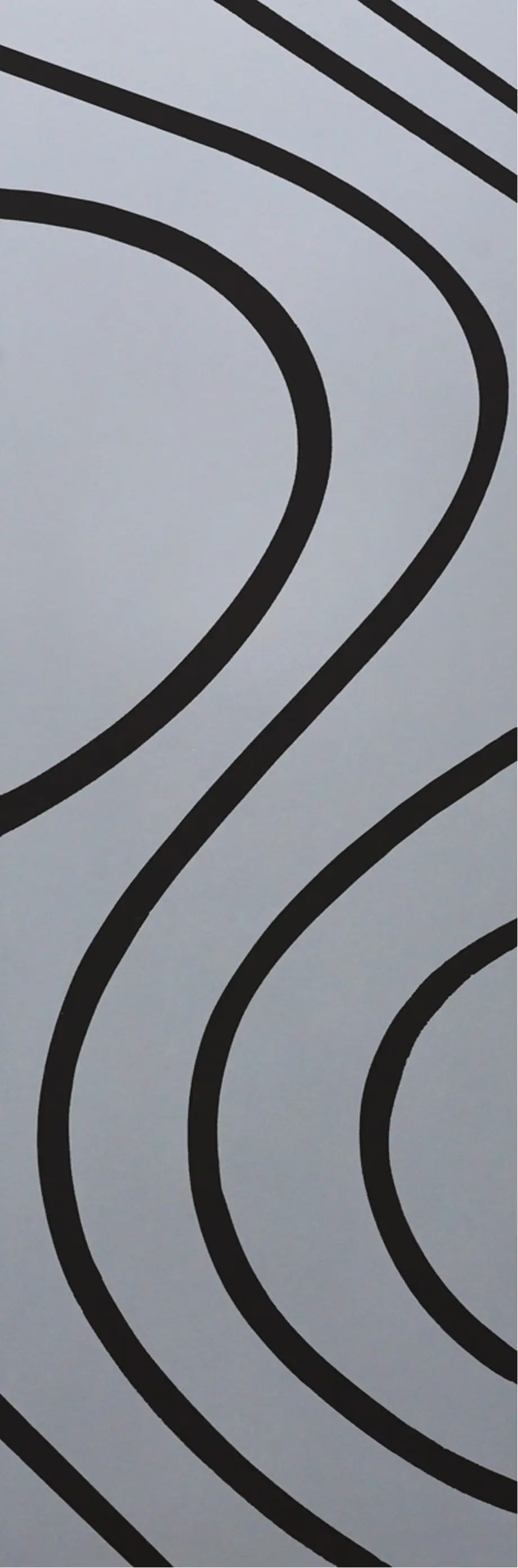 Foto 1 VÃ­drio para puerta completa con detalles en negro VD-27