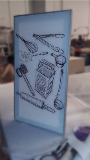 Vitrina para cocina realizada en Crirtalla Sabadell